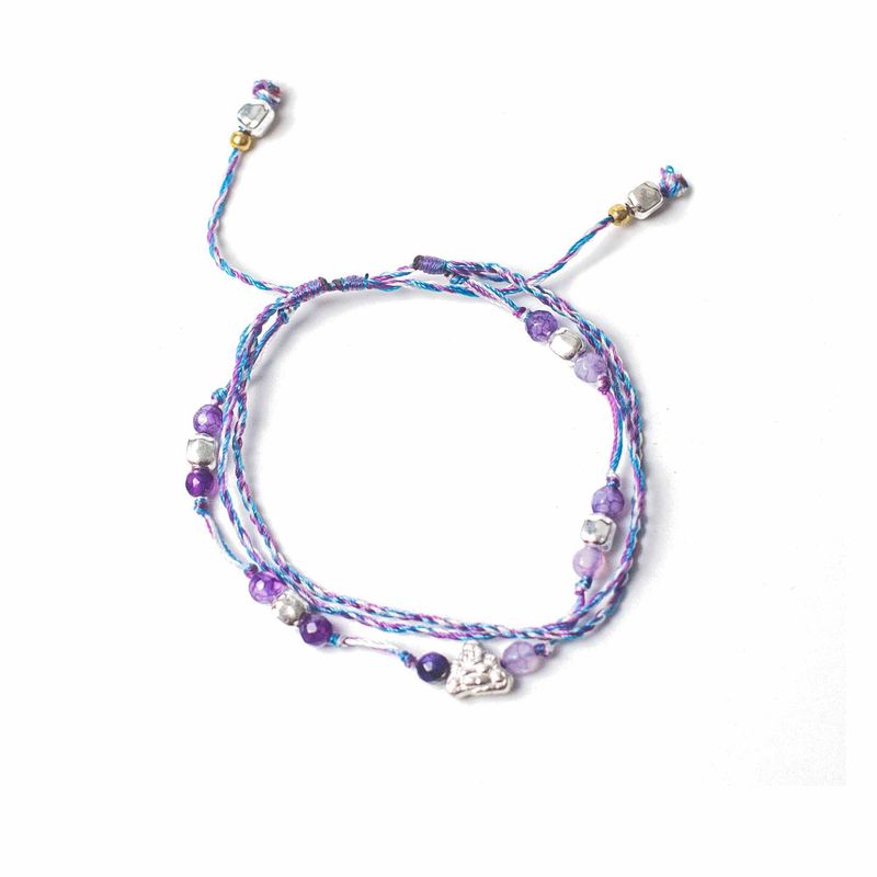 Tempelschnur-Armband – Schutz und Glück