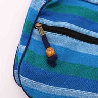 Große Nepal-Schultertasche (verstellbarer Riemen) – Blue Rivers