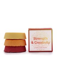 Chakra Bath Fizz – Kleine Box – Stärke und Kreativität