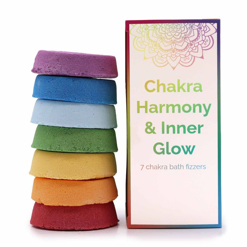 Chakra Badesprudel – Große Box – Chakra-Harmonie und inneres Leuchten