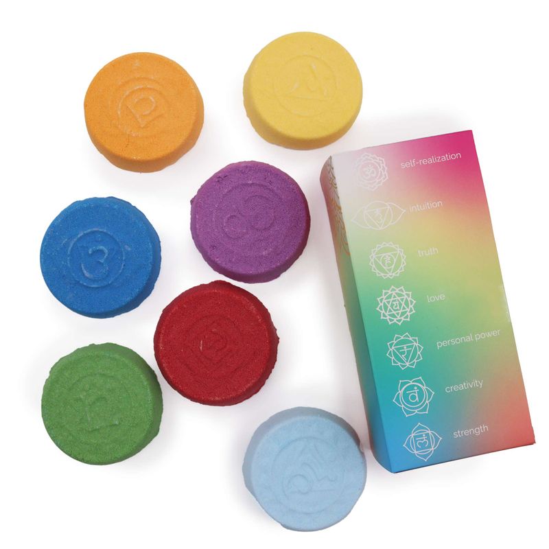 Chakra Badesprudel – Große Box – Chakra-Harmonie und inneres Leuchten