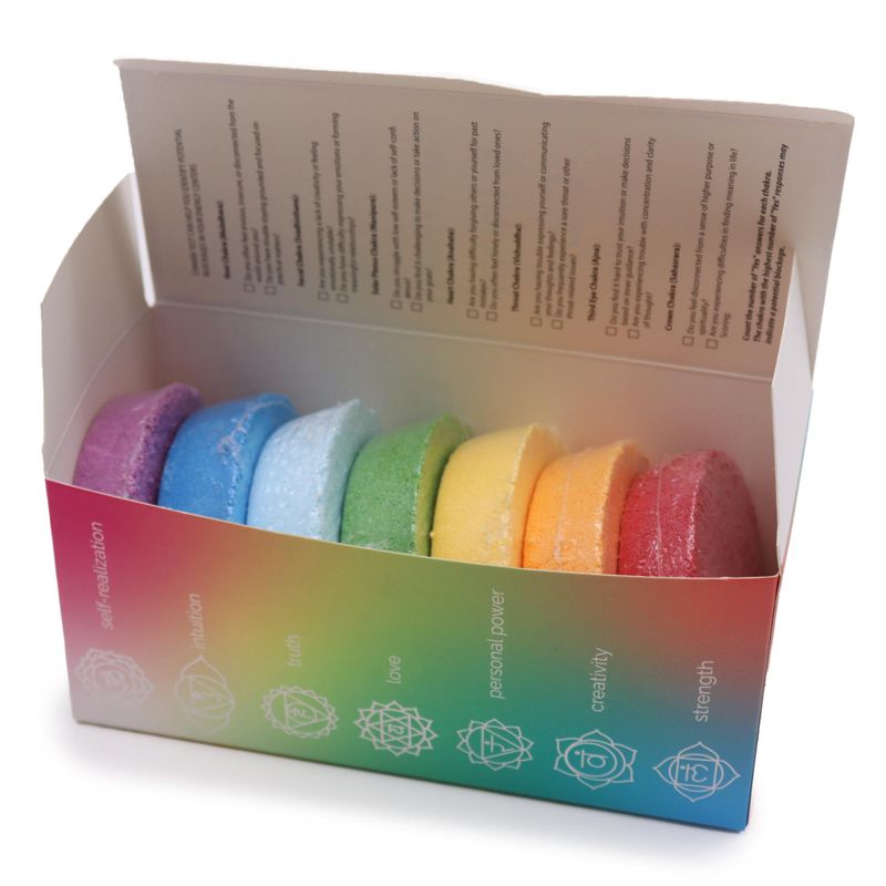 Chakra Badesprudel – Große Box – Chakra-Harmonie und inneres Leuchten