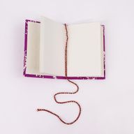 Verschiedene baumwollgebundene Notizbücher mit Blumendruck, 7 x 10 cm (Display-Packung)