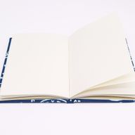 Baumwollgebundene Notizbücher 20 x 15 cm – 96 Seiten – Indigofisch