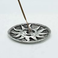Sonnen-Räucherstäbchenhalter aus poliertem Aluminium, 9 m