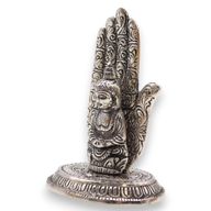 Hand-Buddha-Räucherstäbchenhalter 13x9cm