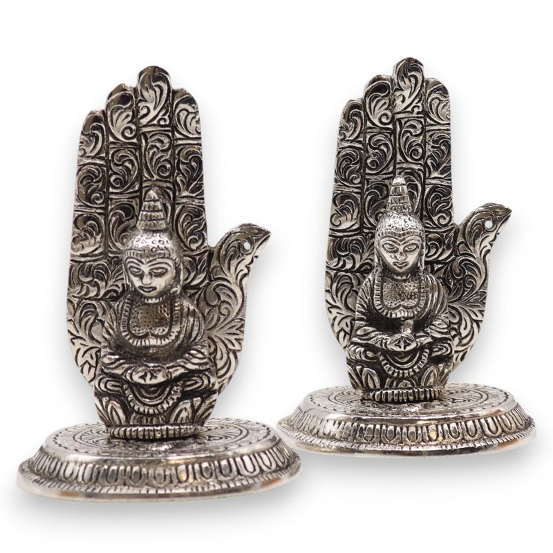 Hand-Buddha-Räucherstäbchenhalter 13x9cm