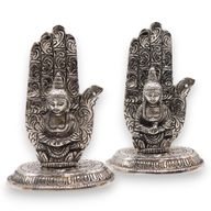 Hand-Buddha-Räucherstäbchenhalter 13x9cm