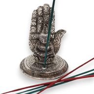 Hand-Buddha-Räucherstäbchenhalter 13x9cm