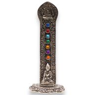 7 Chakra-Turm Buddha Räucherstäbchenhalter 16x6x7cm