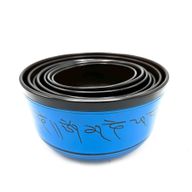 Kleines Chakra-Set aus sieben Klangschalen (14–22 cm)