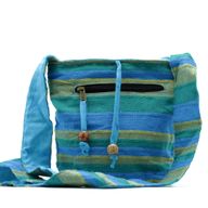Nepal Sling Bag – Spring Meadows Green & Blue