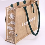 Hop Hare Jute Big Bag - Ich bin hell