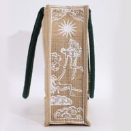Hop Hare Jute Big Bag - Ich bin geliebt