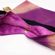 Schultertasche aus weicher Mischung - Antikes Fuchsia