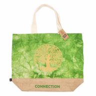Ganz natürliche Tasche - Green Stonewash - Lebensbaum - Verbindung