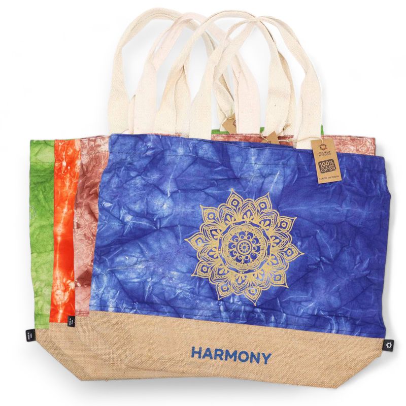 All-Natural-Tasche - Karton-Starterpaket (4 Designs × 12 Stück)