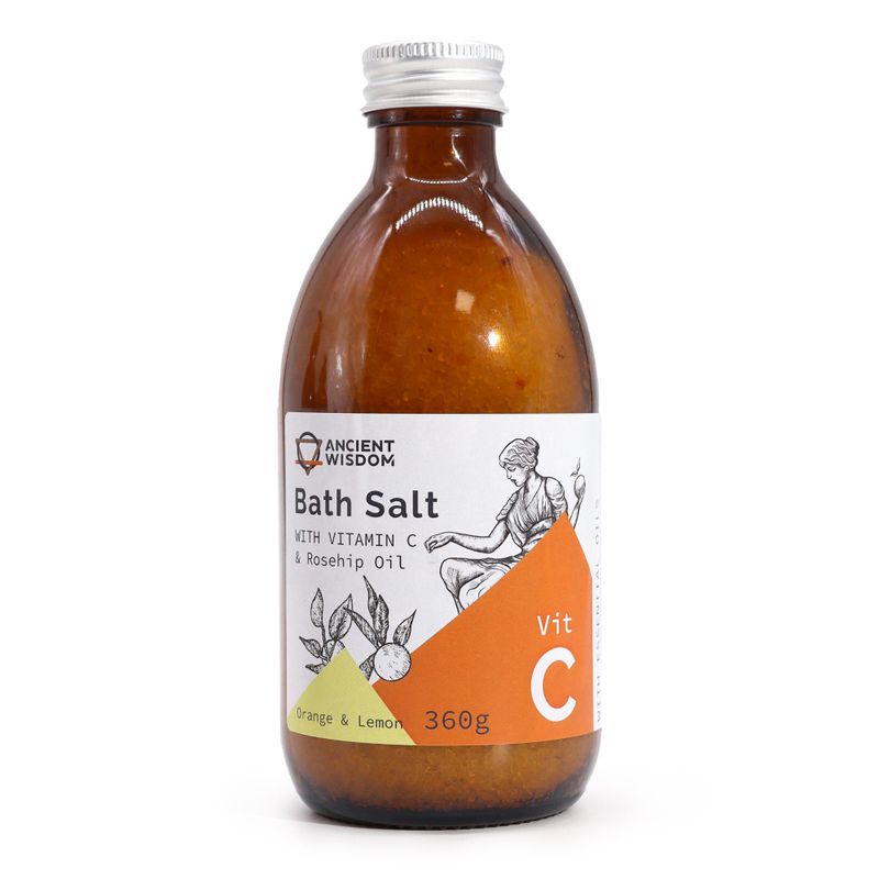Vitamin C Badesalz – Fühlen Sie sich wie eine antike Göttin