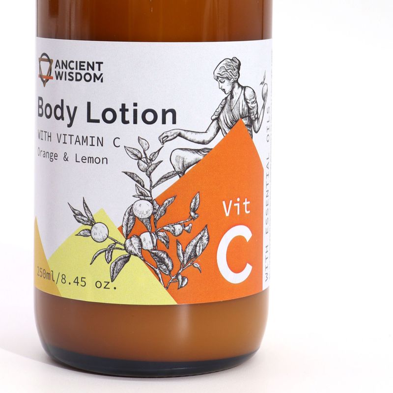 Vitamin C Göttin Körperlotion – Orange & Zitrone