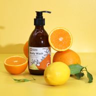 Aromatherapie-Duschgel mit Vitamin C – Orange & Zitrone