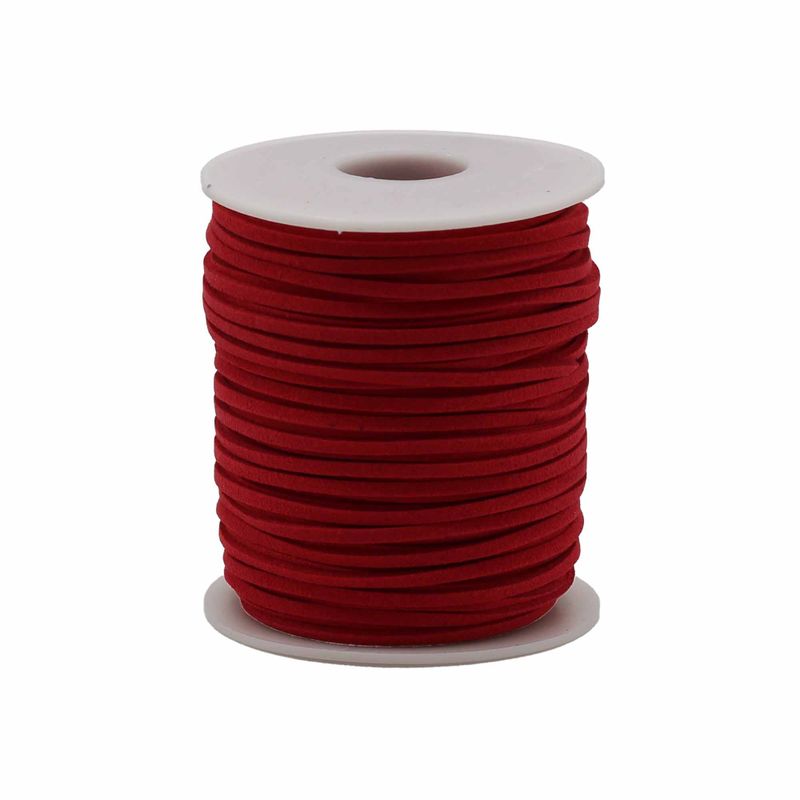 Großrolle Anhängerkordel - 2,5mm x 45m - Rot A056