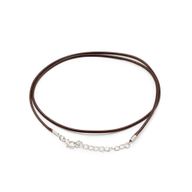 Packungen gewachste Anhängerschnüre – 2 mm x 55 cm – sortiert – Dunkelbraun 112