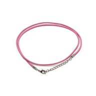 Packungen gewachste Anhängerschnüre – 2 mm x 55 cm – sortiert – Rosa 102