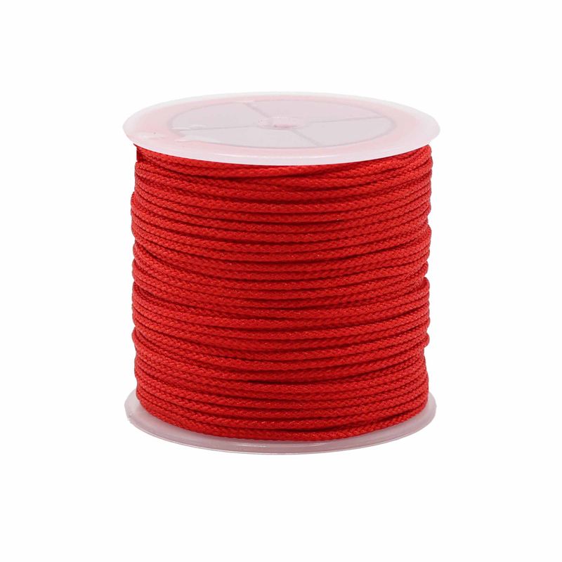 Großrolle, rote Schnur – 2 mm x 25 m