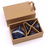 Herbal Blues Teekannen-Set – Kanne und vier Tassen