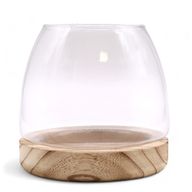 Mittleres Terrarium auf natürlichem Tungholz – 15 x 15 cm
