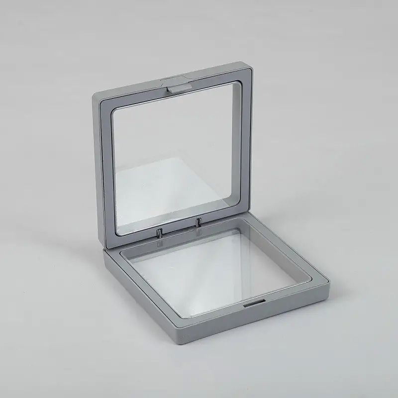 Med 3D Schweberahmen-Display 9x9cm - Grau