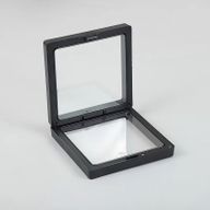 Lrg 3D Schweberahmen-Display 11x11cm - Schwarz