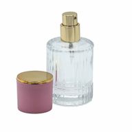 Soft Rose – 30 ml runde gerippte Flasche, Spray und Verschluss