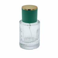 Teal Moss – runde gerippte 30-ml-Flasche, Spray und Verschluss