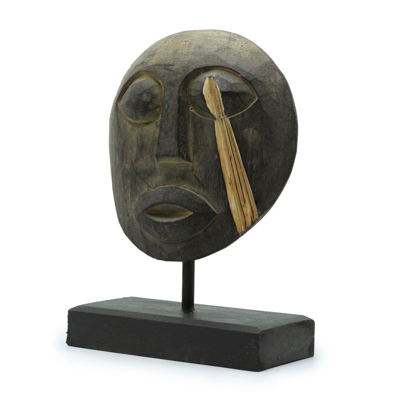 Timor Tribal Dekomaske - Antik 27x20cm