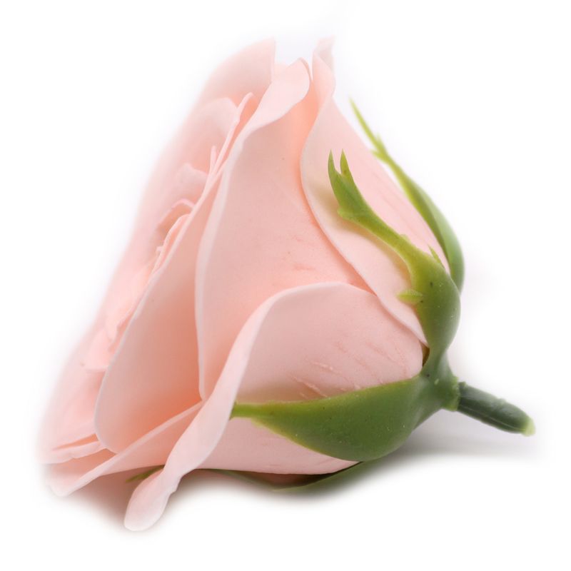 Seifenblume zum Basteln – Groß (7-lagig) Vintage Rose – Edwardian Blush