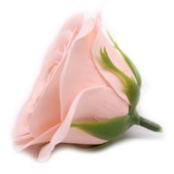 Seifenblume zum Basteln – Groß (7-lagig) Vintage Rose – Edwardian Blush