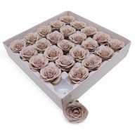 Seifenblume zum Basteln – Groß (7-lagig) Vintage Rose – Somersett Beige