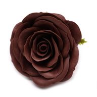 Seifenblume zum Basteln – Groß (7-lagig) Vintage Rose – Royal Chocolate