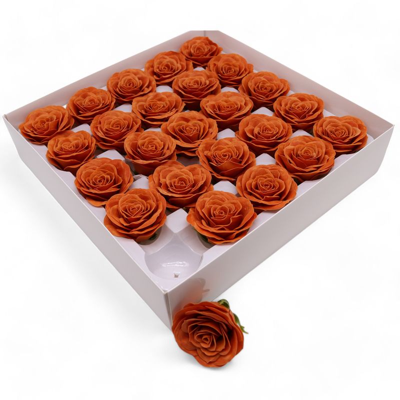 Seifenblume zum Basteln – Groß (7-lagig) Vintage Rose – Java Nelke