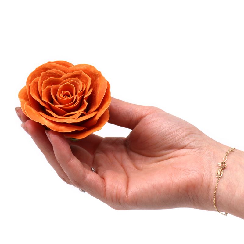 Seifenblume zum Basteln – Groß (7-lagig) Vintage Rose – Java Nelke