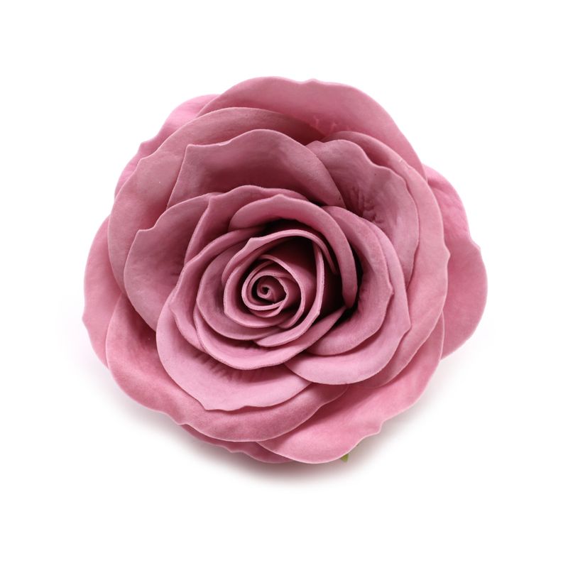 Seifenblume zum Basteln – Groß (7-lagig) Vintage Rose – Operatic Mauve