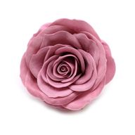 Seifenblume zum Basteln – Groß (7-lagig) Vintage Rose – Operatic Mauve