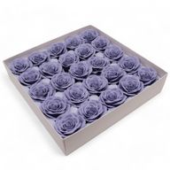 Seifenblume zum Basteln – Groß (7-lagig) Vintage Rose – Steal Blue