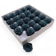 Seifenblume zum Basteln – Groß (7-lagig) Vintage Rose – Ironhead Teal