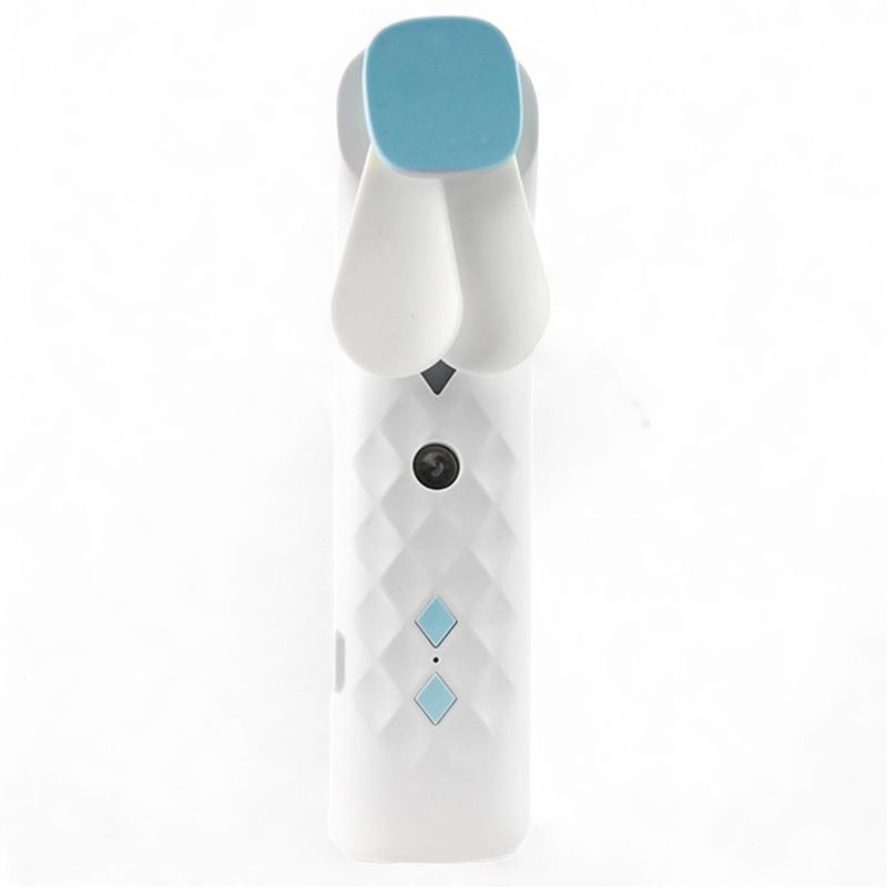 Weißer Nano-Nebel-Gesichtsventilator und -Spray – über USB wiederaufladbar