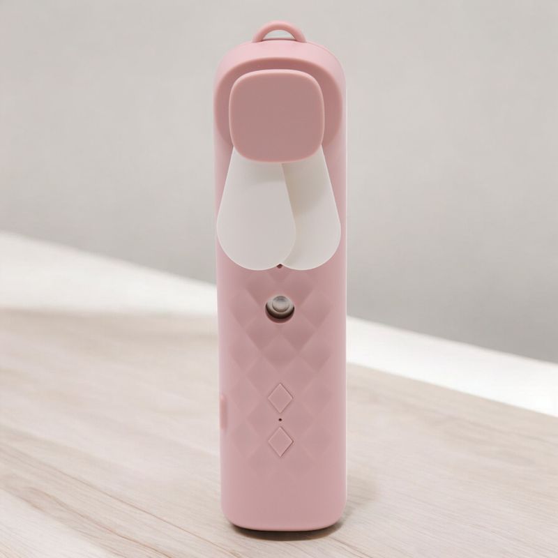 Pinker Nano Mist Gesichtsventilator und -spray – über USB wiederaufladbar
