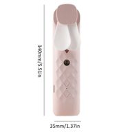 Pinker Nano Mist Gesichtsventilator und -spray – über USB wiederaufladbar