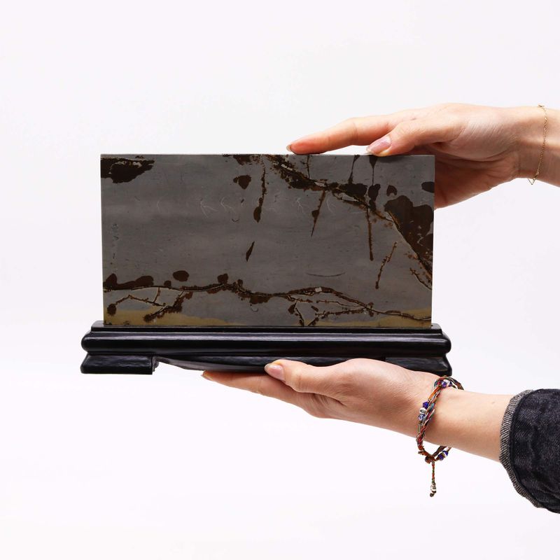 Guohua Bildsteine ​​– Großes Querformat – 150 x 250 mm (ca. 800 g)