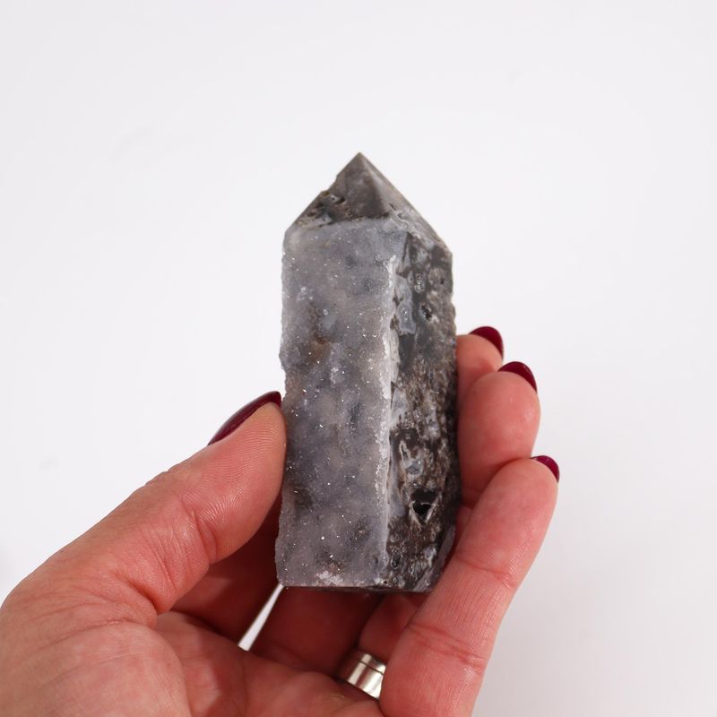 Calcit-Seitenpolierte Türme (ca. 9-11 cm)